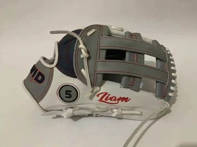 Custom Baseball Glove - Cloudy Grey H-Web Infielder